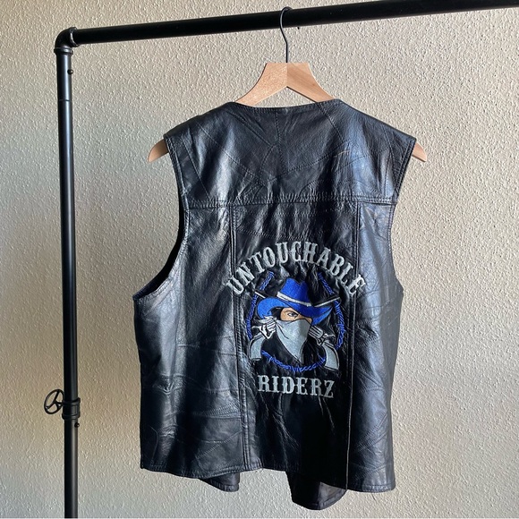 Leather vest - Picture 1 of 5